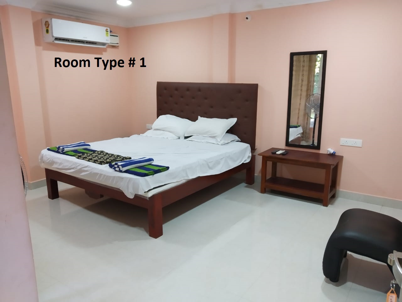 Standard AC Room – Sri Sai Farmhouse (Tie-Up Property)